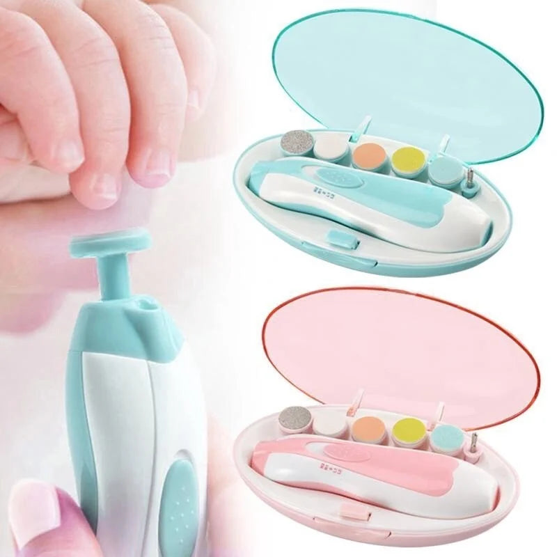 Baby Electric Nail Trimmer Kid Nail Polisher Tool Baby Care  Infant Manicure Set