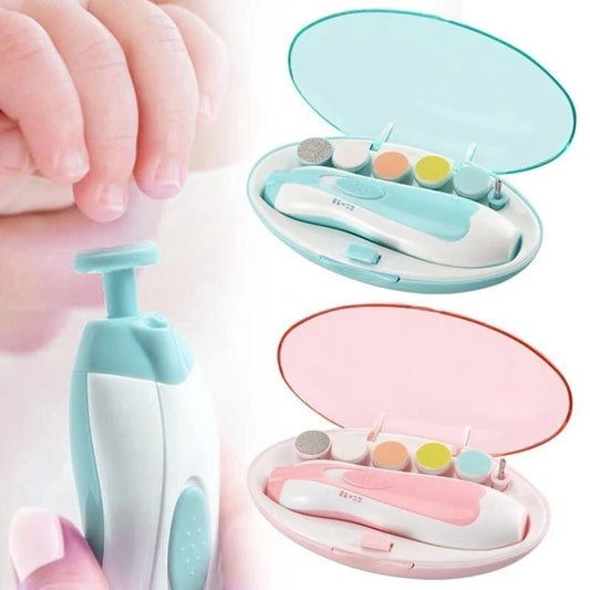 Baby Electric Nail Trimmer Kid Nail Polisher Tool Baby Care  Infant Manicure Set